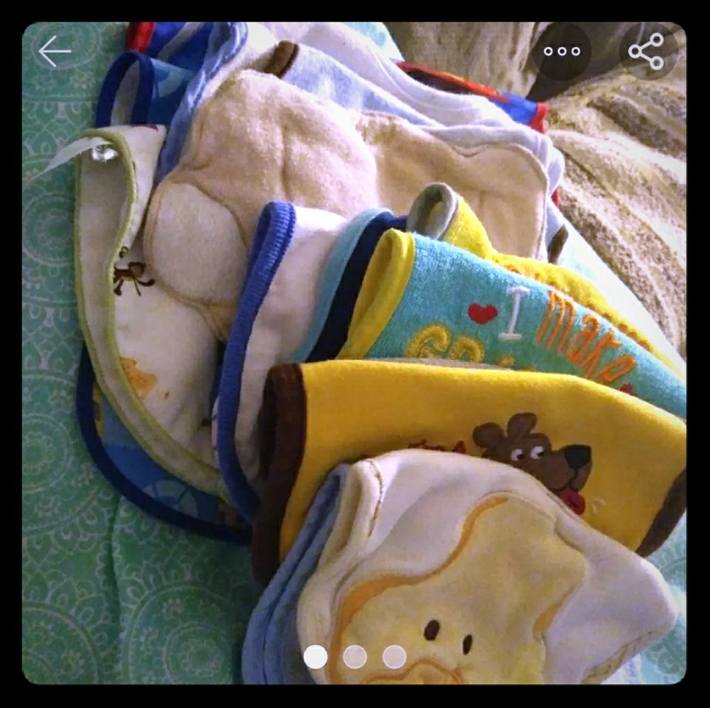 Brand New Baby Bib Lot
